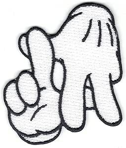 LA Fingers Sign White Gloves Patch Hands Emoji Iron On Embroidered Hand Emoji, Appliqué Patch, White Gloves, Luxury Store, Top Fashion Brands, Pharmacy Gifts, Shop Top, Fashion Brands, Fashion Branding