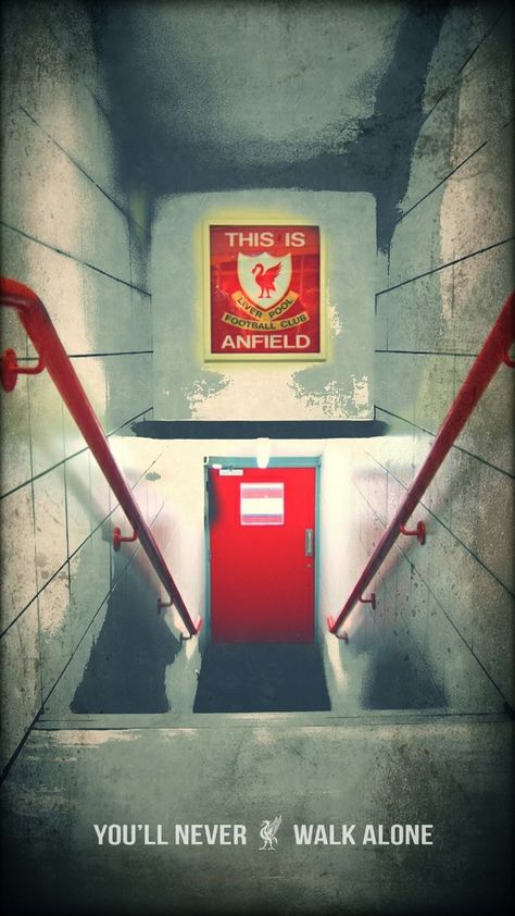 I like the old exit. It was a shame that had to change it. Liverpool Fc Wallpapers, Lfc Logo, Liverpool Game, Liverpool Fc Logo, Tunnel Wallpaper, Liverpool Football Club Wallpapers, Liverpool Anfield, Football Liverpool, Liverpool Champions