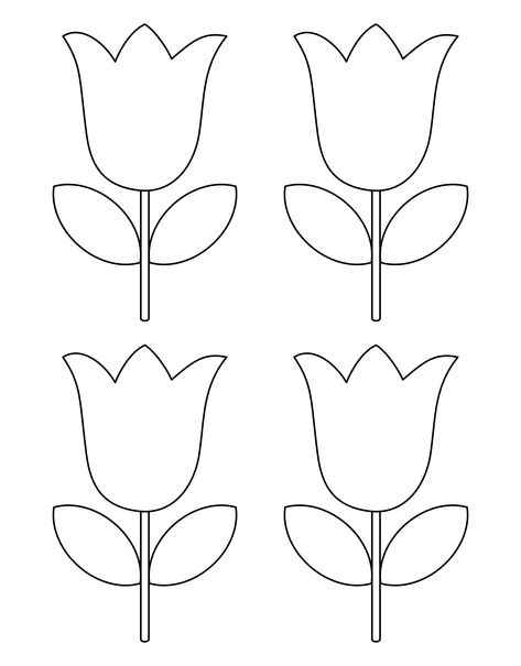 Tulip Template, Free Printable Sewing Patterns, Teddy Bear Sewing Pattern, Stained Glass Patterns Free, Bird Christmas Ornaments, Printable Sewing Patterns, Doll Clothes Patterns Free, Animal Sewing Patterns, Christmas Ornament Pattern