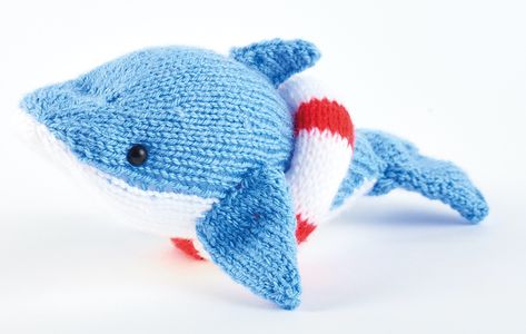 https://www.letsknit.co.uk/free-knitting-patterns/knitted-dolphin Knitted Easter Crafts, Swimming Ring, Animal Knitting Patterns, Knitting Patterns Toys, Free Knitting Patterns, Yarn Stash, Knitted Animals, Just Imagine, Fish Patterns