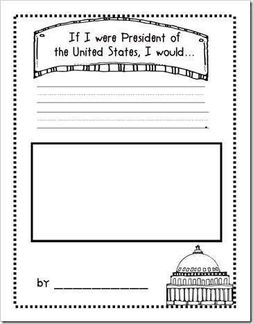 "If I were President..." sheet... fun idea for a memory book page for the kids during election season.  From Growing Kinders. Presidents Worksheets, February Classroom, Kindergarten Social Studies, History Worksheets, Writing Projects, Homeschool Projects, Shel Silverstein, Blackout Poetry, Social Studies Activities