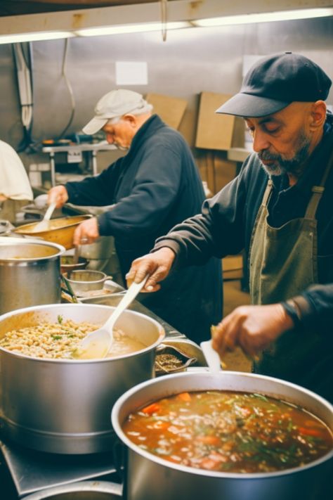 Soup Kitchens in Santa Monica, California have been feeding the hungry and homeless for years. These establishments provide a warm meal and a safe haven to those in need. Discover how these soup kitchens are positively impacting the community. #soupkitchen #SantaMonica #California #warmmeals #food #soups #community #communitysupport #meal #volunteer Cha Cha Chicken, Claire Keegan, Community Cafe, Places To Volunteer, Feeding The Hungry, Ma Design, True Food Kitchen, Meals On Wheels, Santa Monica Blvd