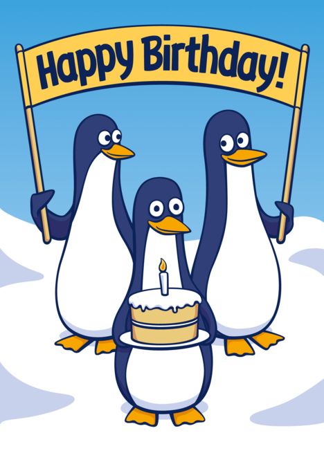 Happy Birthday Funny Penguins with Birthday Cake card Birthday Penguin Funny, Birthday Penguin, Penguin Funny, Penguin Cakes, Shower Tips, Penguins Funny, Birthday Cake Card, Frozen Chocolate, Happy Birthday Funny