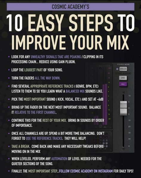 Artist Management Music, Music Production Tips, Frequency Chart, Dj Tips, Music Hacks, Mixing Music, Music Basics, Music Terms, Music Engineers