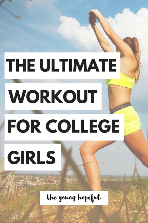 Working out can be a pain, especially for college girls, but we have the perfect workout for your dorm room! Staying healthy in college has never been easier. College Girl Workout Plan, Workouts For College Students, Workout For Students, College Workout Routine, College Workout Plan, Dorm Room Workout, Healthy In College, College Fitness, College Workout