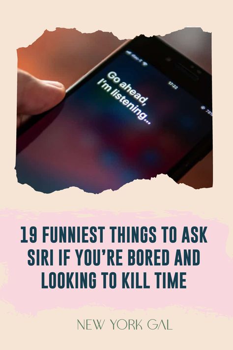 These funny things to ask Siri will help you pass the time with laughs. Things To Never Ask Siri Scary, Ask Siri, Grammar Nerd, Things To Ask, Things To Ask Siri, Best Riddle, Are You Scared, Space Odyssey, Strong Feelings