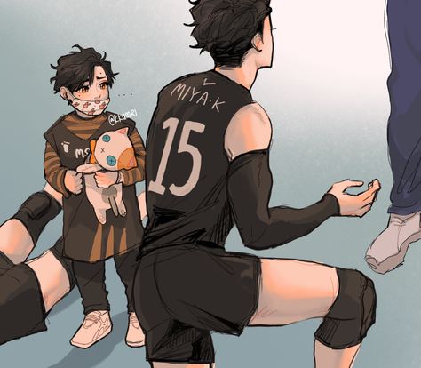 aoba johcry (Publicaciones etiquetadas como haikyuu!!) Miya Atsumu, Bokuto Koutarou, Akaashi Keiji, Kageyama Tobio, Haikyuu Ships, Haikyuu Manga, Haikyuu Fanart, Training Day, Twin Brothers