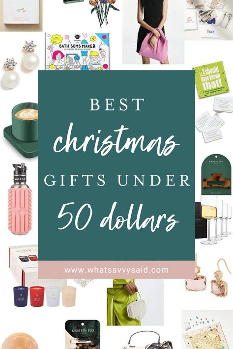 $50 Gift Ideas Christmas, Christmas Gift Under $25, Gifts For $50, Gift Giving Guide, Christmas Gifts Under $30, Gift Ideas Under 50 Dollars Christmas, Budget Gift Guide, 50 Dollar Gift Ideas, $50 Gift Ideas For Women