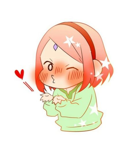 😘 blow a kiss Blowing Kisses, Sakura Uchiha, A Kiss, Sakura Haruno, Naruto, Kiss, Wallpapers, Fan Art, Anime