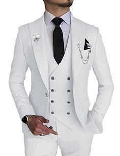 Pant Suits For Men, White Toxido Suit For Men Wedding, Mens White Suit Wedding, Men's Suits Wedding, White Tuxedo For Groom, White Suits Men, White Suits For Men, White Suit For Men, Suite For Men