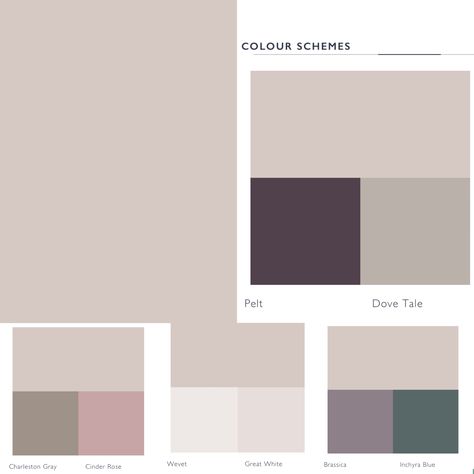 Peignoir Farrow and Ball colour schemes Peignoir Kitchen, Peignoir Farrow And Ball Living Rooms, Elephants Breath Colour Schemes, Peignoir Farrow And Ball Bedrooms, Farrow Ball Peignoir, Wevet Farrow And Ball, Peignoir Bedroom, Farrow And Ball Colour Chart, Peignoir Farrow And Ball