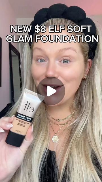 KELLY STRACK on Instagram: "Testing the new $8 @elfcosmetics soft glam satin foundation ✨

What do you guys think? Are you gonna try this? 

#makeup #beauty #makeuptutorial #makeupvideos #beautyvideos #makeupreels #beautyreels #makeuphacks #foundation #elf #elfsoftglam #elfsoftglamfoundation #drugstoremakeup #drugstorefoundation" Elf Satin Foundation, Soft Glam Makeup Products, Elf Soft Glam Foundation, Foundation Elf, Kelly Strack, Elf Foundation, Glam Lighting, Drugstore Foundation, Soft Glam Makeup