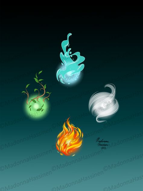 Water Elemental, Magia Elemental, Aesthetic Elements, Elements Tattoo, Elemental Magic, Fire And Water, Element Symbols, Classical Elements, Magic Symbols