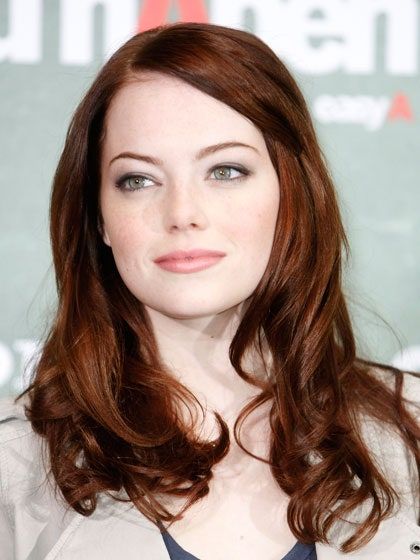 Emma Stone Red Hair Pale Skin, Emma Stone Hair, Pale Skin Hair Color, Hair Pale Skin, Copper Blonde, Dark Red Hair, Bright Red Hair, Hair Color Auburn, Super Hair