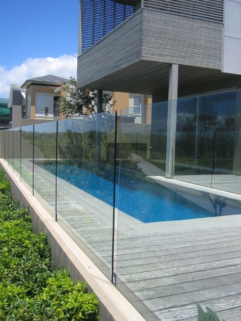 Pool Fence Ideas, Glass Fencing, Pool Stairs, Glass Railing Deck, Stair Way, Pearl Ideas, Pool Fences, Glass Pool Fencing, Fencing Options