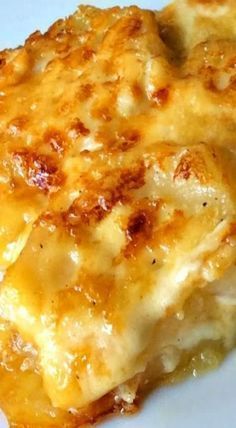 Steakhouse Potato Gratin Steakhouse Potatoes, Potato Recipes Side Dishes, Potatoes Au Gratin, Potato Gratin, Potato Sides, Potato Side Dishes, God Mat, Veggie Side Dishes, Potato Dishes