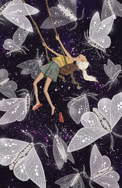 Sensation by Jori van der Linde Fairy Paintings, Fish Tales, Coin Design, Fairy Aesthetic, Fairy Art, Tooth Fairy, Behance Net, Illustration Print, Animation Art