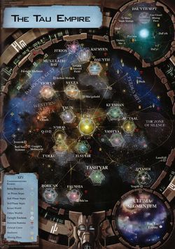 Tau Empire Galactic Map Tau 40k, Lizard People, Galaxy Map, Tau Warhammer, Fire Warrior, Battlefleet Gothic, 40k Warhammer, Tau Empire, Fantasy World Map