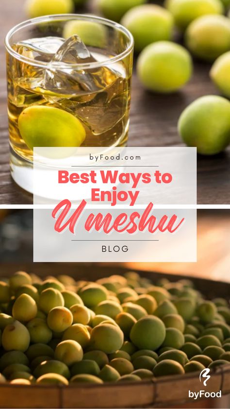 Your one stop guide on Umeshu, or Japanese plum wine! Plum Wine Cocktail, Japanese Plum Wine, Japanese Vodka, Plum Drink, Wine Cocktail Recipes, Sour Plum, Japanese Plum, Plum Wine, Sweet Fruit