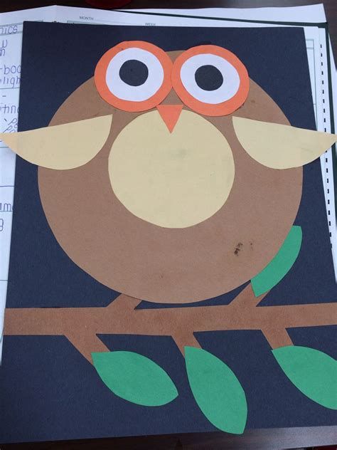 Preschool Letter O Craft | Preschool | Preschool Poems For Preschoolers, O For Owl, Owl Crafts Preschool, O Is For Owl, Owl Preschool, Pinwheel Craft, Preschool Letter Crafts, Shape Poems, Toddler Projects