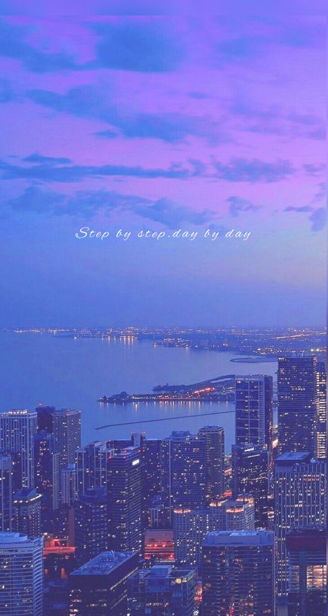 Purple night view New Me Wallpaper Aesthetic, You Are Your Only Limit Wallpaper, Dream Until Its Your Reality Wallpaper, Wallpaper Backgrounds With Quotes, Wallpaper Backgrounds Motivational, Night View Wallpaper, Motivating Wallpapers, Uplifting Wallpaper, Backgrounds Motivational