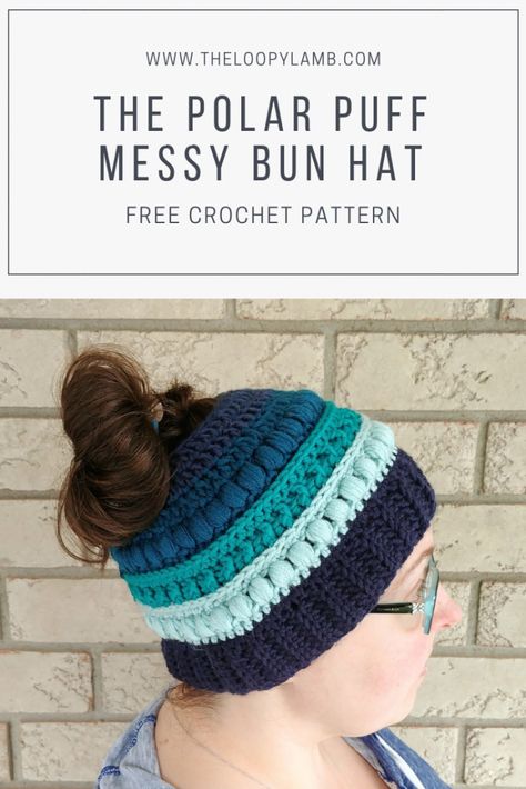 Crochet Messy Bun Hat, Messy Bun Hat Crochet Pattern, Custom Beanies, Bun Hat Crochet Pattern, Crochet Headwear, Crochet Bun Hat, Messy Bun Hat Pattern, Hat Free Crochet Pattern, Messy Bun Hat Crochet