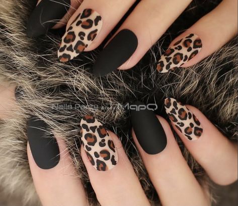 Matt Nails, Leopard Print Nails, Print Nails, Leopard Nails, Fall Acrylic Nails, Nail Swag, Nagel Inspo, Neon Nails, Salon Design