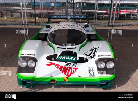 Skoal Bandit, Porsche 956, Front View, World Championship, 40 Years, Porsche, Classic Cars, Sports Car, High Resolution