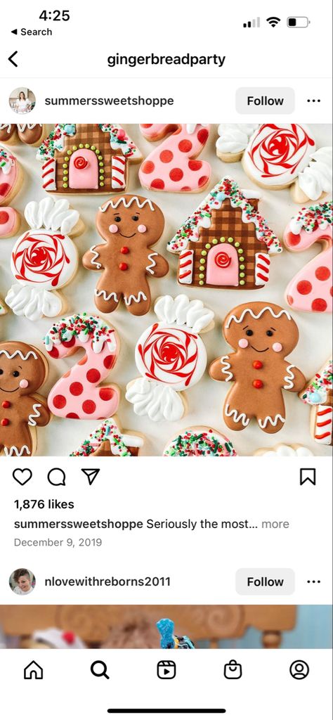 Oh What Fun It Is To Be One Cookies, Christmas Birthday Cookies, Christmas Whimsy, Christmas Gender Reveal, Baby Shower Sweets, Gingerbread Man Cookies, Themed Cupcakes, Birthday Cookies, Baby Shower Theme