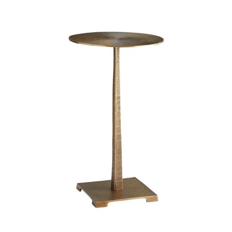 Otelia Accent Table – BURKE DECOR Taupe Paint, Arteriors Home, Side And End Tables, Brass Table, Furniture Finishes, In The Spotlight, Burke Decor, Metal Table, Brass Material