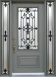 Shri Ram Steel Craft provides wrought iron safety doors for each and every home and our main motive is that house safety. Our professionals are very much trained and design wrought iron safety doors for our customers. Iron Safety Door Design, Safety Door Design, House Safety, Safety Doors, Security Door Design, Wrought Iron Security Doors, Porte In Ferro, Door Grill, Iron Entry Doors