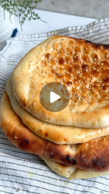 Zoha Malik on Instagram: "Let’s make Homemade Roghni Naan!! 😍 You may not have heard of Roghni Naan before, but it is WAAYYY superior to plain naan! Saved for special occasions in Pakistan, the ultra soft, fluffy, beautifully golden naan with sesame seeds is the perfect accompaniment to Nihari or Haleem, but my favorite way to eat it is on its own with a cup of chai 🤤 These naans make me so happy and nostalgic!!! Grab the recipe on bakewithzoha.com/roghni-naan 🥰 #roghninaan #naan #homemadenaan #garlicnaan #naanrecipe #baking #cooking #foodie #food52 #feedfeed #bakefromscratch #pakistanifood #indianfood" Roghni Naan, Nan Recipe, Plain Naan, Garlic Naan, Designer Summer Dresses, Naan Recipe, Pakistani Food, Food 52, Naan