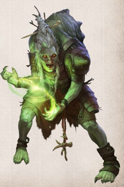 Ewigga (hag form) Green Hag, Goblin Art, Fantasy Wizard, Manama, Heroic Fantasy, D D Monsters, Cool Monsters, Dnd Monsters, Dnd Art