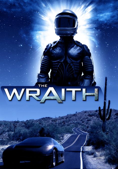 The Wraith Movie Poster The Wraith, Sherilyn Fenn, Desert Town, Action Movie Poster, Universe Movie, Totally 80s, Arizona Desert, Alternative Movie Posters, Cars Movie