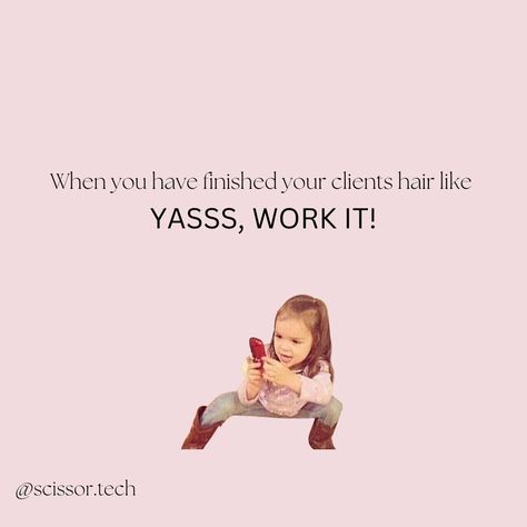 Thursday Hair Quotes, Curly Hair Salon Ideas, Hairstylist Aesthetic Instagram, Hair Dresser Quotes, Beauty Salon Quotes, Hair Color Quotes, Hairstylist Marketing, Hair Jokes, Hair Captions