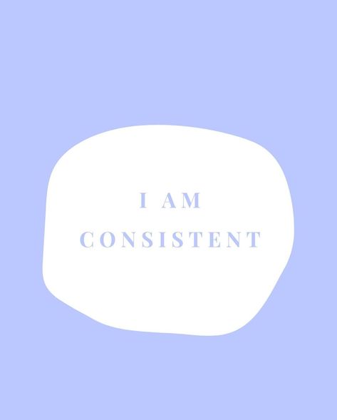 Train Your Mind🧠 on Instagram: “I Am Consistent✨ #dailyaffirmations #dailymotivation #dailyinspiration #quotes #quotestagram #quotestoliveby #positivemindset…” I Am Consistent Affirmation, I Am Consistent, Dream Reality, Train Your Mind, Success Affirmations, Words Of Affirmation, Daily Motivation, Daily Affirmations, Positive Mindset