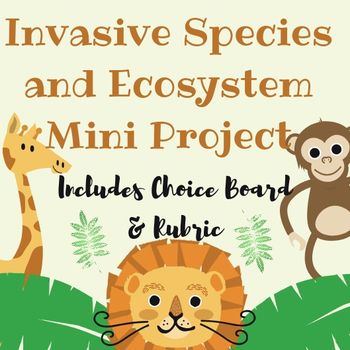 Invasive Species Activities, Farm Storytime, Wildlife Biology, Teacher Tricks, Montessori Teaching, Choice Board, Mini Project, 4th Grade Science, Choice Boards