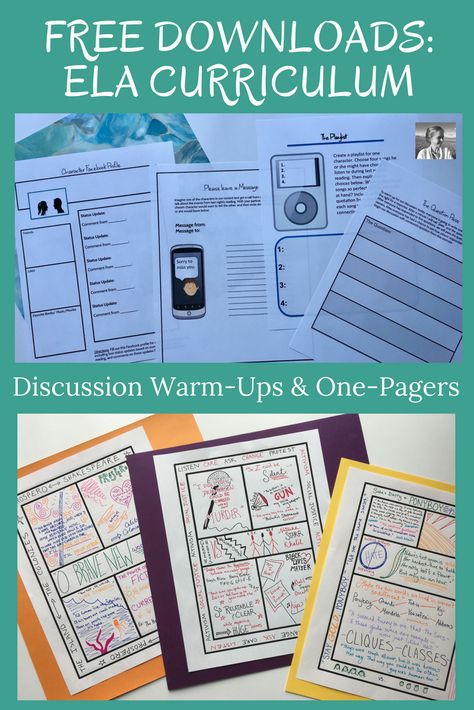 Looking for creative lesson ideas and strategies that will help you teach your high school English students? Check out this page and choose from a wide variety of free creative curriculum downloads from the blog Spark Creativity. Classroom Middle School, High School English Classroom, English Teacher Resources, Teaching Lessons Plans, Ela Lesson Plans, Middle School Lesson Plans, Creative Lesson Plans, School Lesson Plans, Middle School Lessons