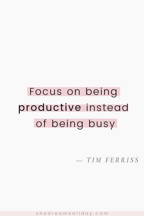 Motivational quotes for productivity - stay focused, avoid procrastination and take action on your dreams. Keep Motivated Quotes, Be Focused Quotes, Romantasize Your Life Quote, Being Productive Quotes, Romantasize Life Quote, Focus Quotes Inspiration, Be Productive Quotes, Avoidance Quotes, Job Motivation Quotes