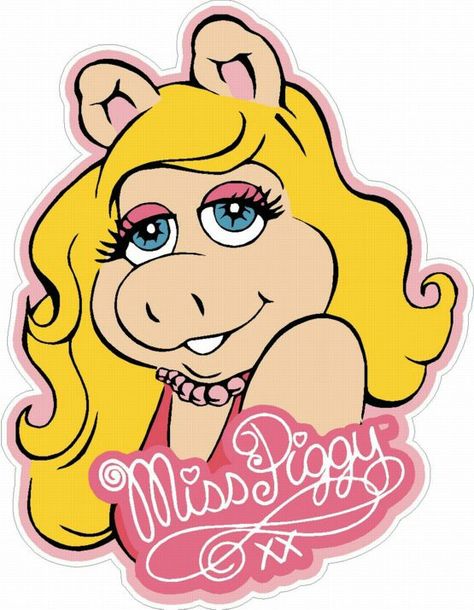 Miss piggy Miss Piggy Cartoon, Piggy Cartoon, Piggy Muppets, Vinyl Cartoon, Kermit And Miss Piggy, Muppet Babies, The Muppet Show, The Muppets, Miss Piggy