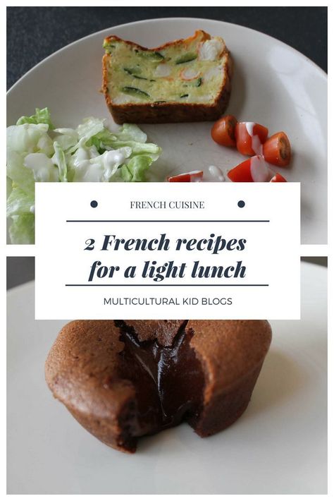 2 French Recipes for a Light Lunch | Multicultural Kid Blogs French Lunch, French Diet, Multicultural Recipes, Food Around The World, Easy French Recipes, French Recipes, French Lifestyle, Kids Meal Plan, Zucchini Cake