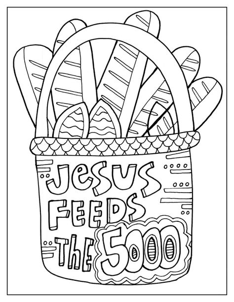 Feed The 5000 Craft, Feed 5000 Craft, Jesus Feeds The 5000 Coloring Page, Jesus Feeds The 5000 Craft Preschool, Jesus Feeds 5000 Activity, Feeding The 5000 Craft, Jesus Feeds 5000 Craft, Jesus Feeds The 5000 Craft, Kids Bible Coloring Pages