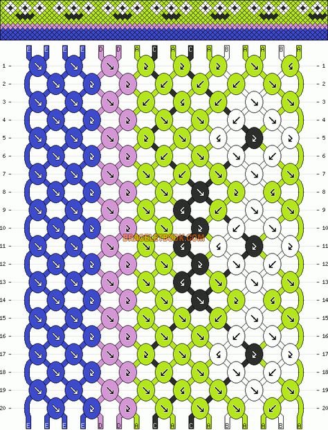 pattern Cool Friendship Bracelets, String Bracelet Patterns, Diy Friendship Bracelets Tutorial, Friendship Bracelet Patterns Easy, Cute Friendship Bracelets, Yarn Bracelets, Macrame Bracelet Patterns, Handmade Friendship Bracelets, Diy Bracelets Tutorials