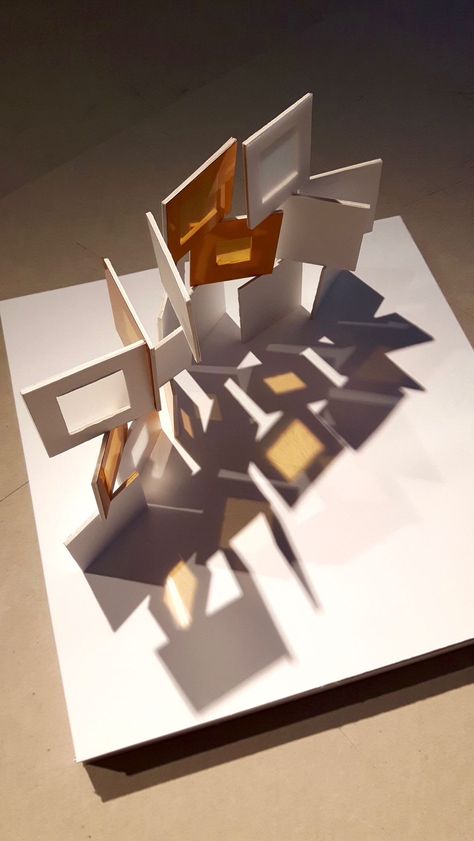 Abstract Model, Shadow Architecture, Conceptual Model Architecture, Soya Mumu, Concept Model, Concept Models Architecture, Conceptual Architecture, Cardboard Sculpture, Architecture Design Drawing