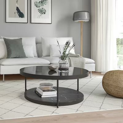 Traditional Style - Traditional Furniture & Décor - IKEA Affordable Coffee Tables, Ikea Coffee Table, Traditional Coffee Table, Tabletop Fireplaces, Minimalist Coffee Table, Centerpiece Table, Best Ikea, Black Coffee Tables, Side Coffee Table