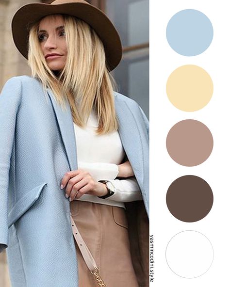 Sky Blue Color Combinations Outfit, Baby Blue And Brown Outfit, Baby Blue Color Combinations Outfit, Sky Blue Blazer Women Outfit, Blazer Celeste Outfits Mujer, Sky Blue Pants Outfit, Outfit Celeste, Light Blue Blazer Outfit, Camel Color Outfits