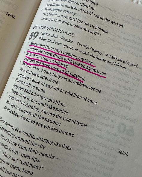 I have grown to love reading Psalms ❤️. It’s full of praise and worship! #Psalm59 #BibleVerse #Scripture #Faith #TrustInGod #GodsProtection #BibleStudy #ChristianFaith #Prayer #Encouragement #GodIsMyRefuge #SpiritualGrowth #ChristianLife #DailyScripture Daily Scripture, Praise And Worship, Christian Life, Christian Faith, Love Reading, Spiritual Growth, Trust God, Choir, Bible Study