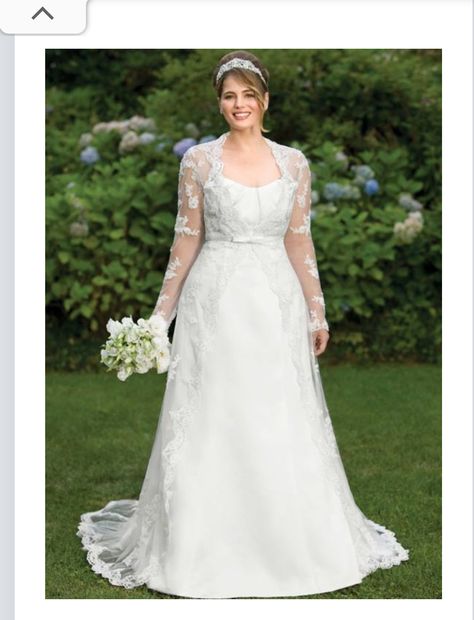 Wedding Gown For Chubby Brides, Aline Wedding Dresses, Dress For Chubby, Plus Size Wedding Dresses With Sleeves, Plus Size Bridal Dresses, Plus Size Brides, Wedding Dress Sash, Plus Size Wedding Gowns, Aline Wedding Dress