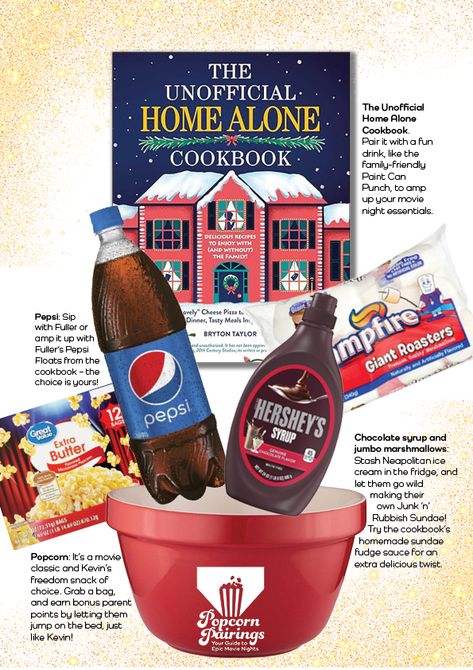 Home Alone Movie Night - Popcorn Pairings Home Alone Food Ideas, Home Alone Dinner, Home Alone Movie Night, Movie Night Essentials, Cheese Pizza Recipe, Movie Night Food, Movie Night Popcorn, Home Alone Movie, Home Alone Christmas