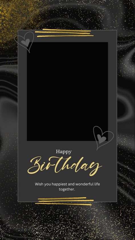 Happy Birthday Photo Editor, Happy Birthday Icons, Happy Birthday Clip Art, Birthday Story, Birthday Card With Photo, Happy Birthday Clip, Kad Nama, Wish You Happy Birthday, Editing Work